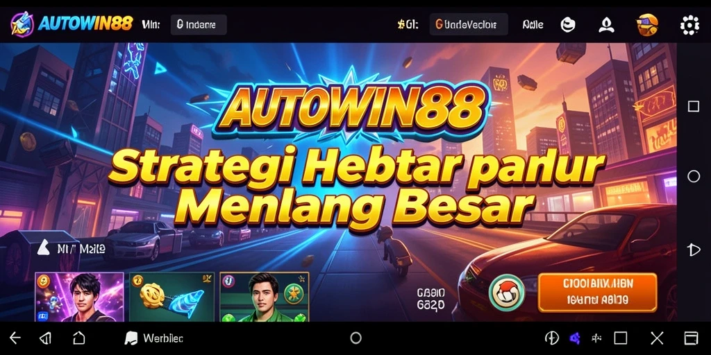 Tampilan gameplay strategis AUTOWIN88 yang menegangkan dan interaktif.
