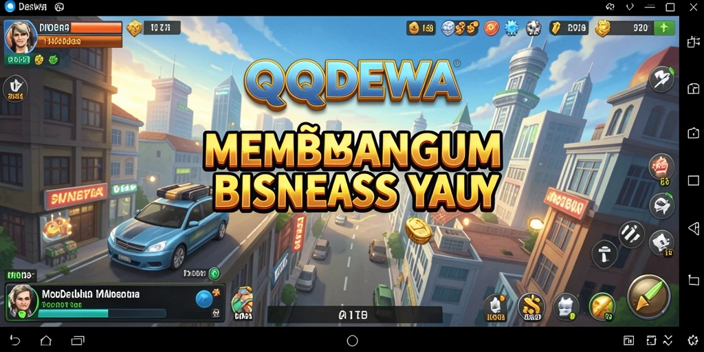 Screenshot QQDEWA menampilkan gameplay Tycoon yang mendebarkan.
