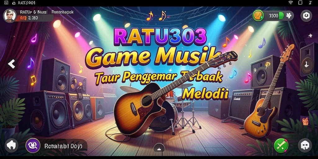 Gameplay seru RATU303 yang menggabungkan musik dan tantangan.