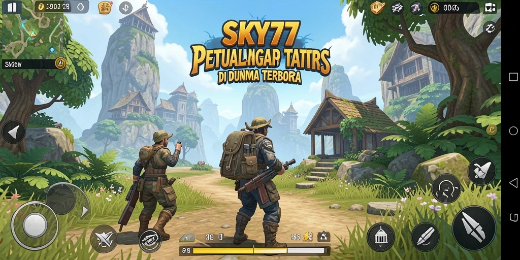 Gameplay epik di dunia terbuka dengan berbagai kemungkinan.