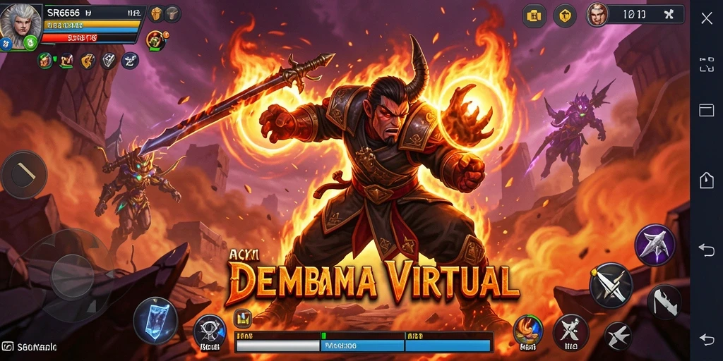 Tangkapan layar menampilkan aksi seru dalam game SR6666.