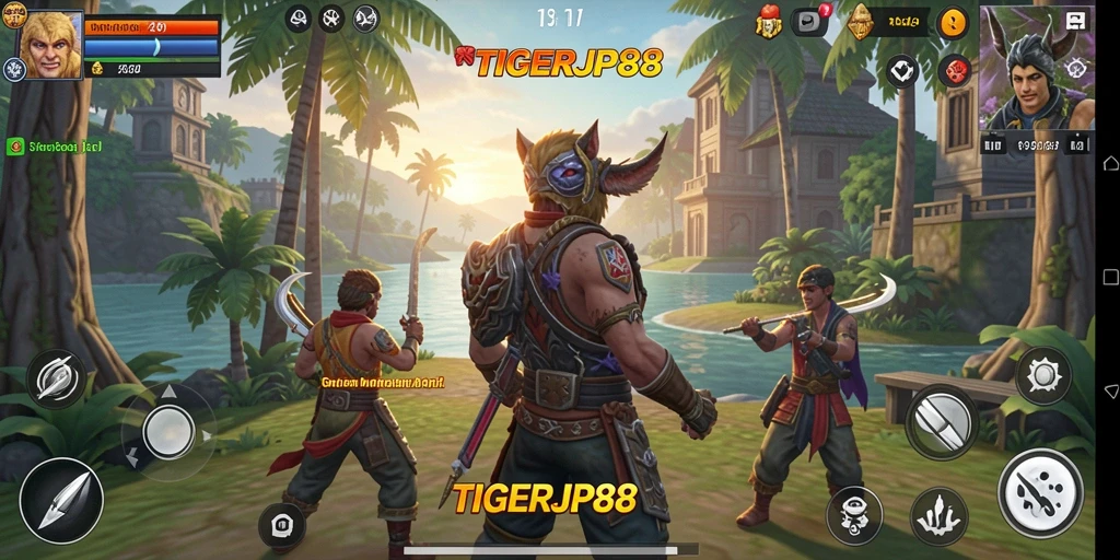 Tampilan gameplay TIGERJP88 yang menarik dan realistis.