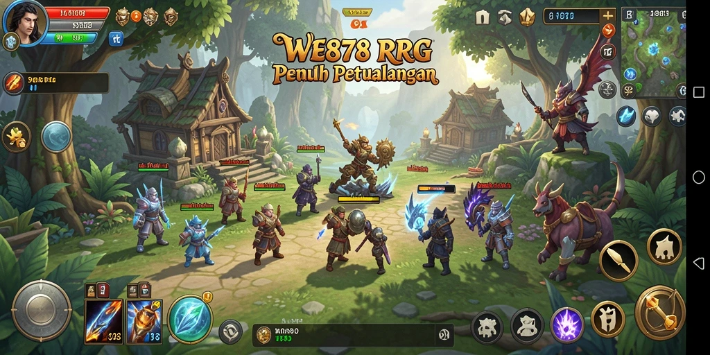 Gameplay seru dengan grafis menarik di WE878.